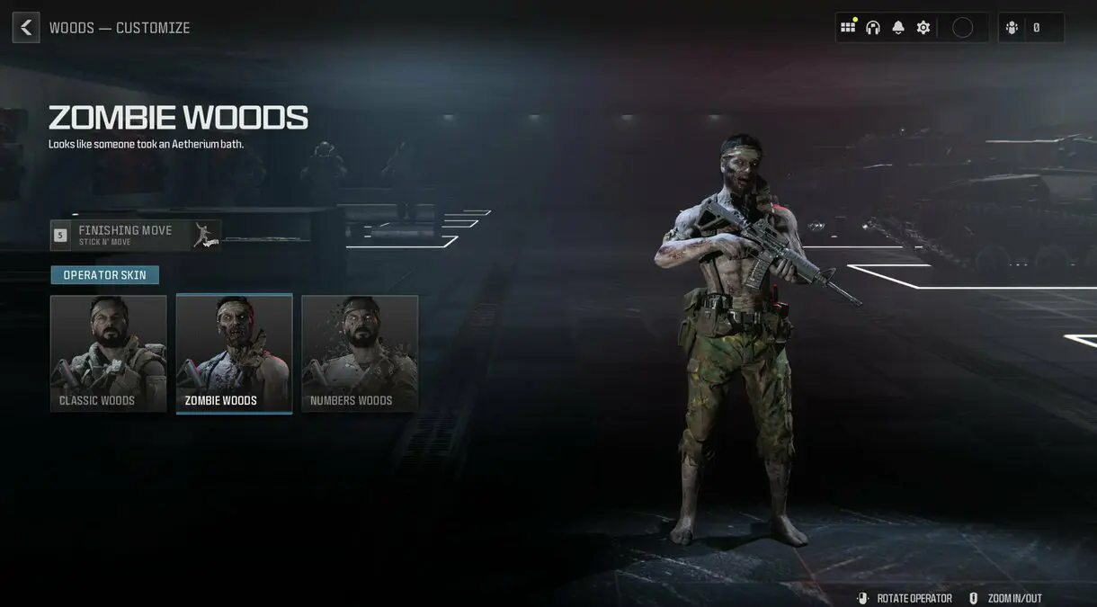 Así es la skin de Frank Woods en Black Ops VI