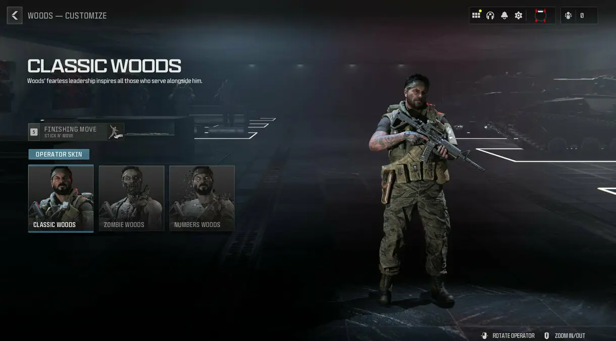 Así es la skin de Frank Woods en Black Ops VI