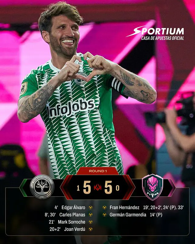 Los Troncos FC vs Teal Titán FC kings world cup
