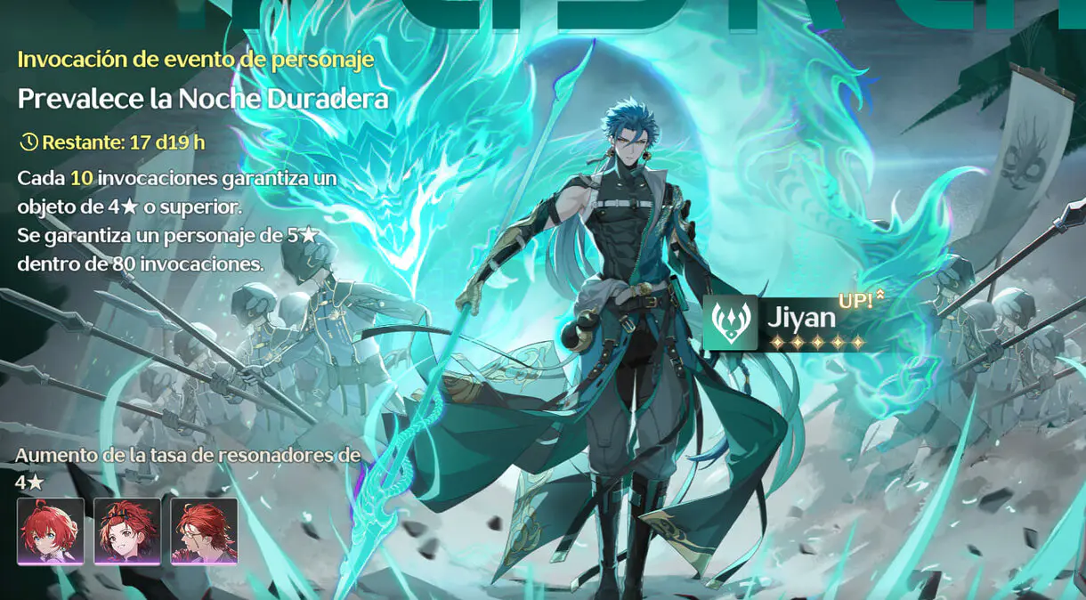Mejorar personajes en wuthering waves