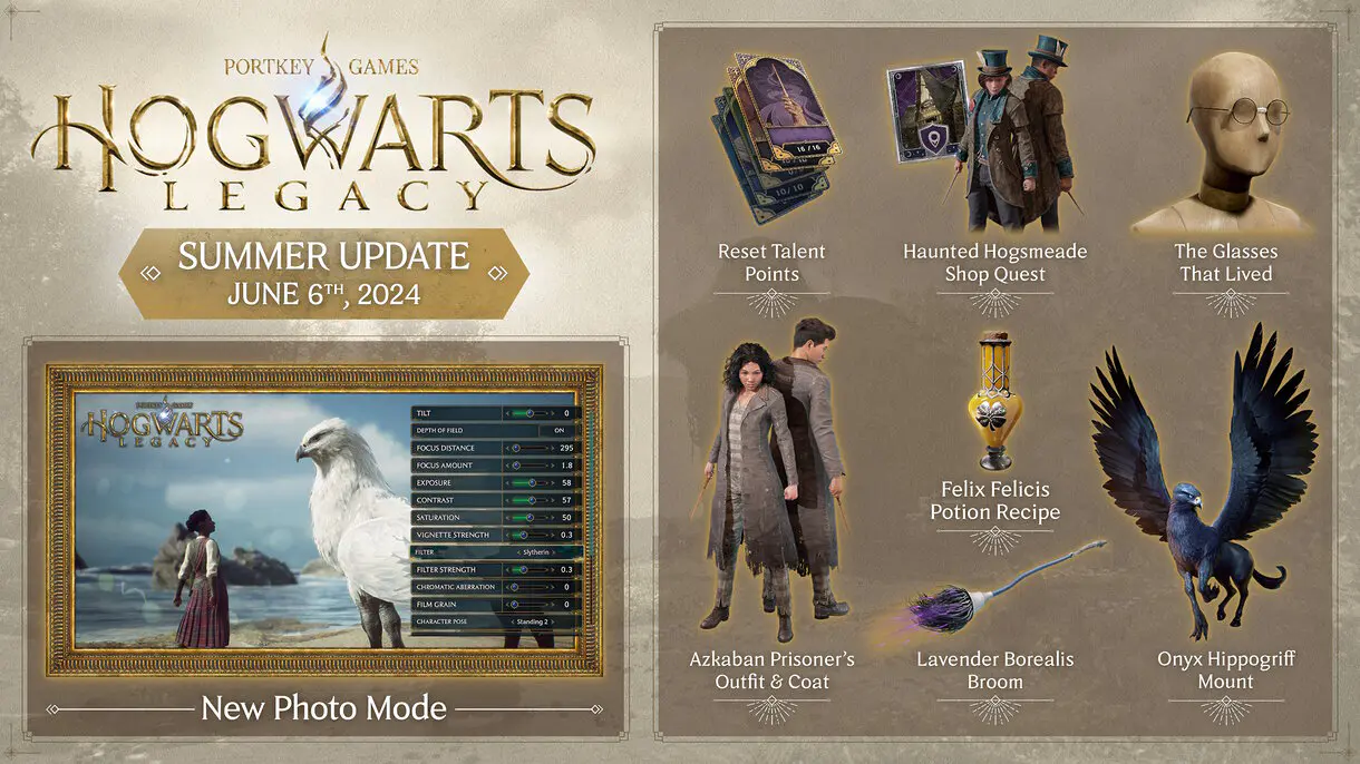 Hogwarts Legacy recibirá un nuevo parche el 6 de junio
