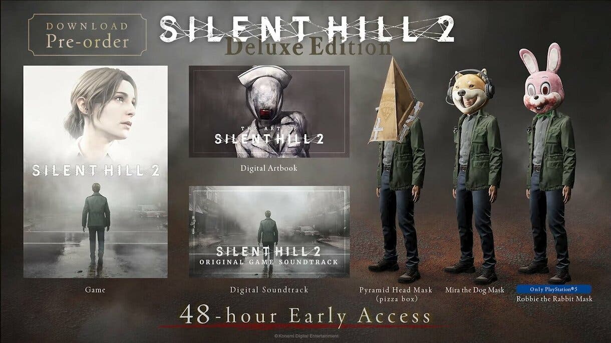 Así es la edición deluxe de Silent Hill 2 remake