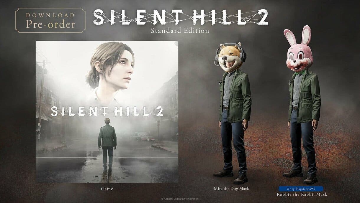 Estos son los bonus de reserva de Silent Hill 2