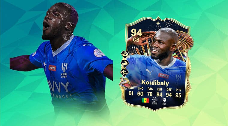 Imagen de EA Sports FC 24: review de Koulibaly TOTS Plus. ¿El mejor DFC Plus de Ultimate Team?