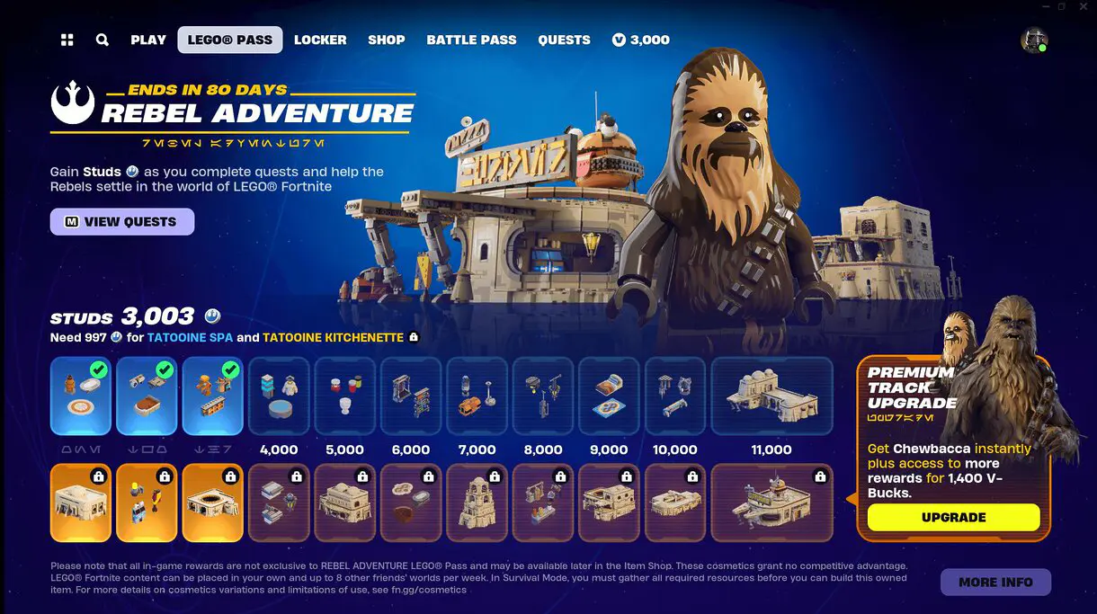 El nuevo crossover de Fortnite y Star Wars empezará el 3 de mayo