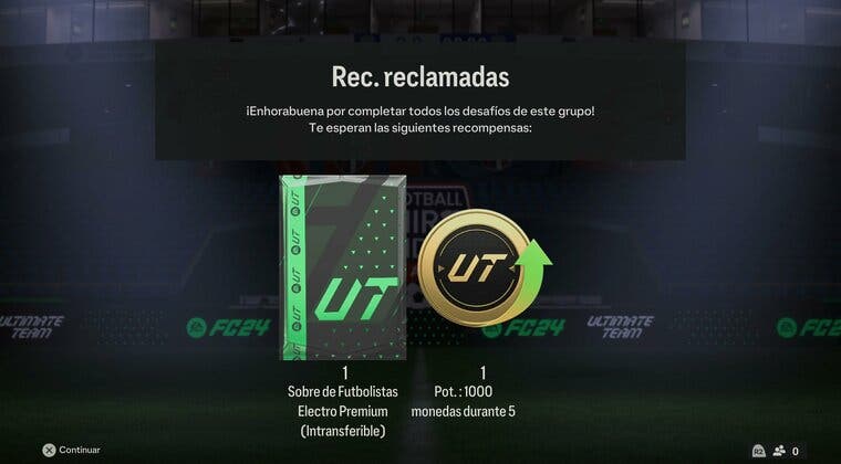 Imagen de EA Sports FC 24: liga misteriosa para realizar el objetivo de la eChampions League