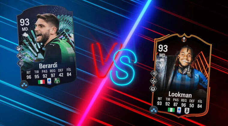 Imagen de EA Sports FC 24: ¿Qué ganga de la Serie A es mejor? Berardi TOTS Moments vs Lookman RTTF