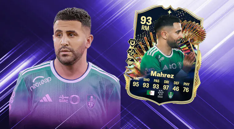 Imagen de EA Sports FC 24: review de Mahrez TOTS Plus. ¿Atacante de lujo o sobrevalorado?