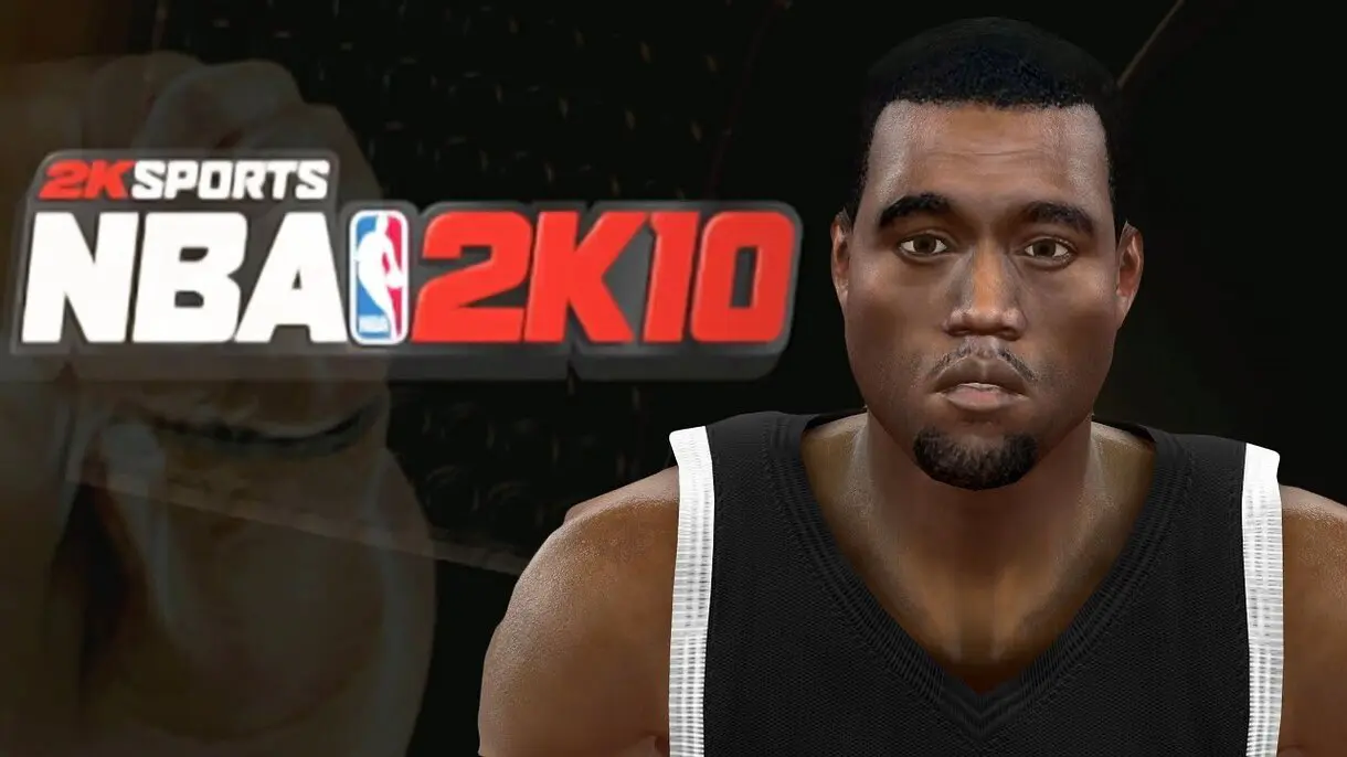 Así era Kanye West en NBA 2K10