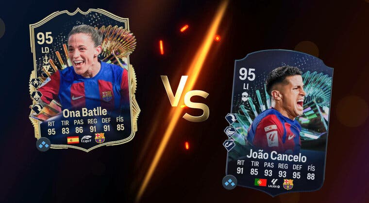 Imagen de EA Sports FC 24: ¿Qué lateral es mejor? Ona Battle TOTS vs Cancelo TOTS Moments