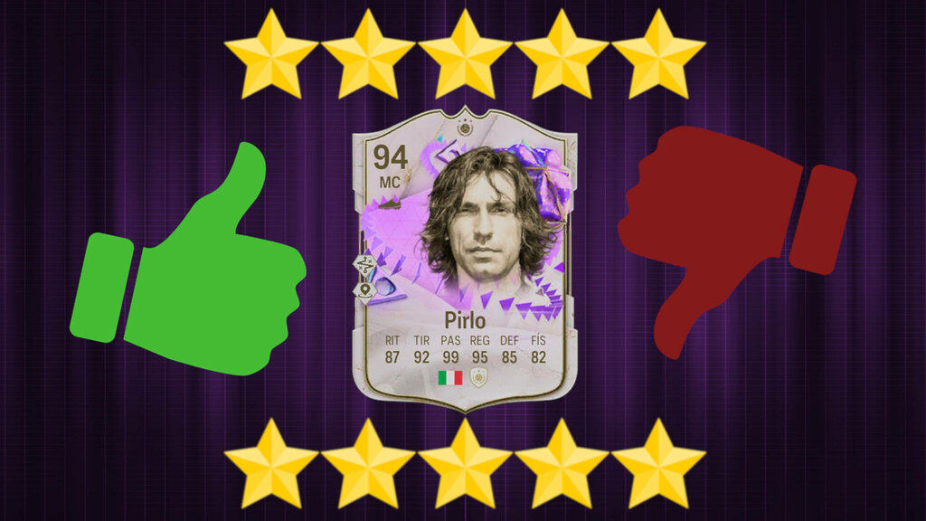 pirlo icono del aniversario ultimate review portada ea sports fc 24