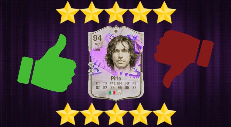 Imagen de EA Sports FC 24: review de Pirlo Icono del Aniversario Ultimate. ¿Un MC muy especial?