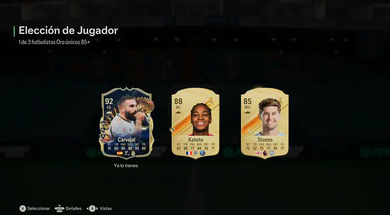 Imagen de EA Sports FC 24: ¿Doble mejora +86 o player pick +85? ¿Qué SBC aleatorio hago?