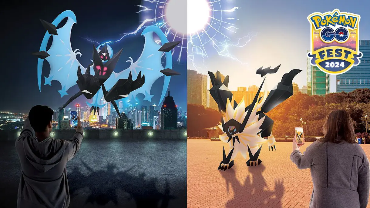 Pokemon GO Necrozma Alas del Alba y Melena Crepuscular