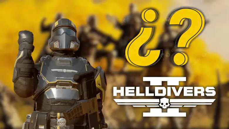 Helldivers 2 junto a signos de interrogación por su nuevo misterio