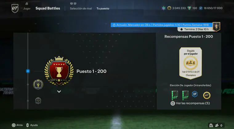 Imagen de EA Sports FC 24: mejoran ligeramente las recompensas TOTS de Squad Battles