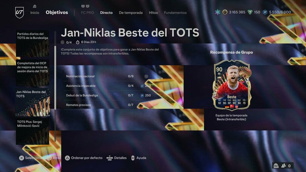 ✅ EA Sports FC 24: llega Beste free to play y un nuevo sobre gratuito de TOTS garantizado