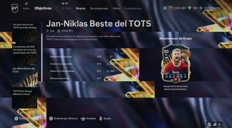 Imagen de EA Sports FC 24: llega Beste free to play y un nuevo sobre gratuito de TOTS garantizado