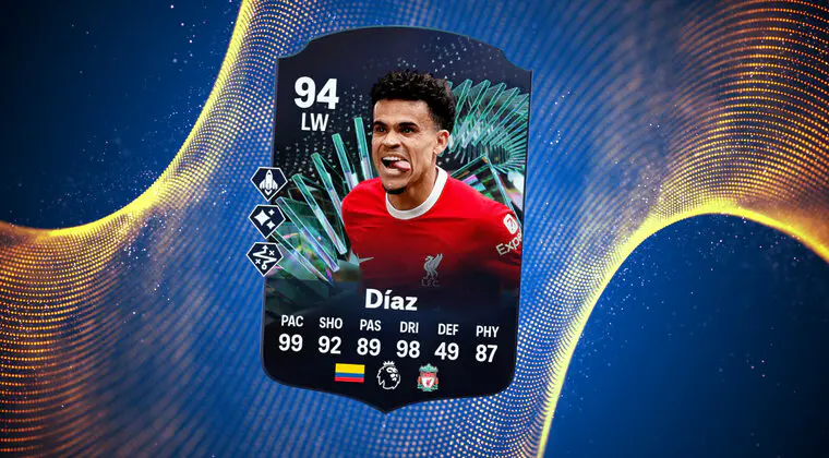 Imagen de EA Sports FC 24: review de Luis Díaz TOTS Moments. ¿Atacante de lujo o sobrevalorado?