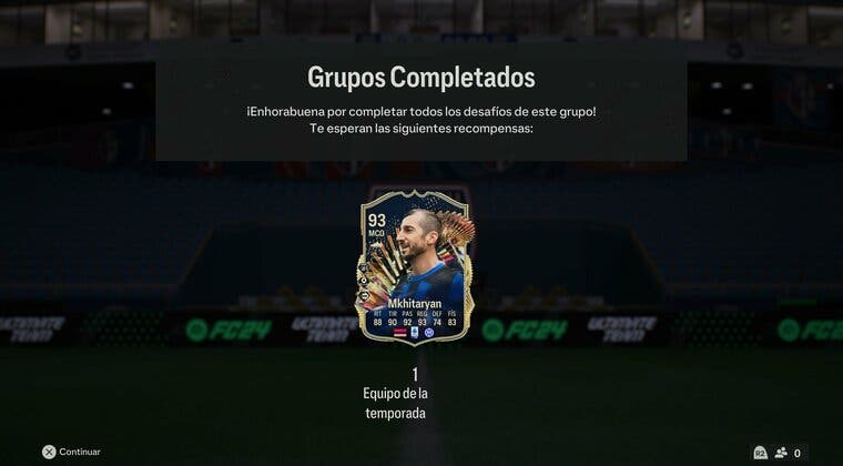 Imagen de EA Sports FC 24: review de Mkhitaryan TOTS, carta SBC barata pero con estrellas perfectas