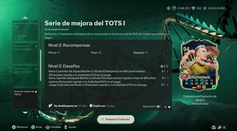 Imagen de EA Sports FC 24: nuevas cartas TOTS muy interesantes para la Evolución gratuita