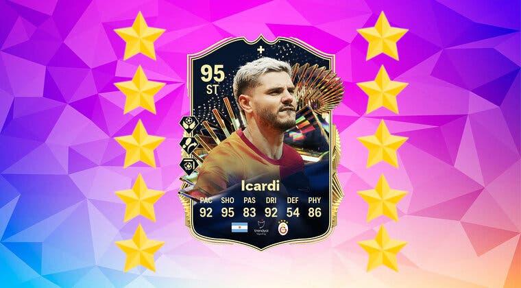 Imagen de EA Sports FC 24: review de Icardi TOTS Plus. ¿Es un DC de primerísimo nivel?