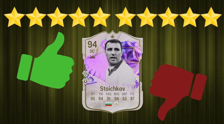 Imagen de EA Sports FC 24: review de Stoichkov Icono del Aniversario Ultimate. ¿Aún es especial?