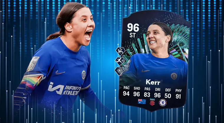 Imagen de EA Sports FC 24: review de Sam Kerr TOTS Moments. ¿DC top por menos de medio millón?