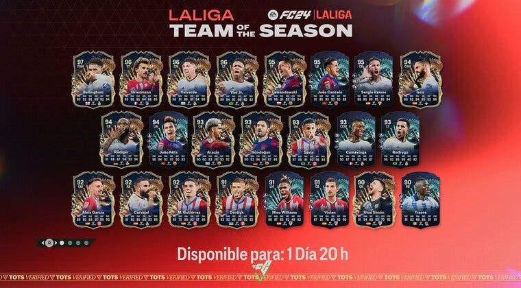 Imagen de EA Sports FC 24: llegó el SBC de TOTS de LaLiga y solo pide una plantilla