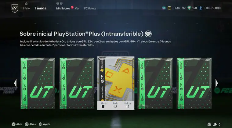 Imagen de EA Sports FC 24: cómo canjear el sobre de PlayStation Plus para Ultimate Team