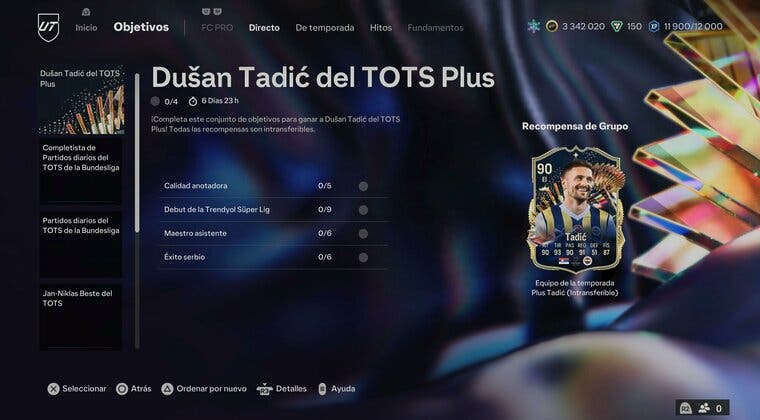 Imagen de EA Sports FC 24: llegó Tadic TOTS Plus free to play. Así es la carta