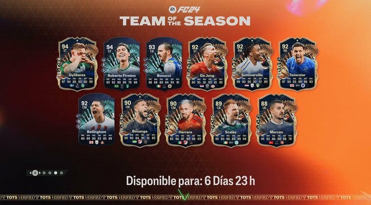 Imagen de EA Sports FC 24: viejos conocidos de Ultimate Team en la nueva tanda de TOTS transferibles