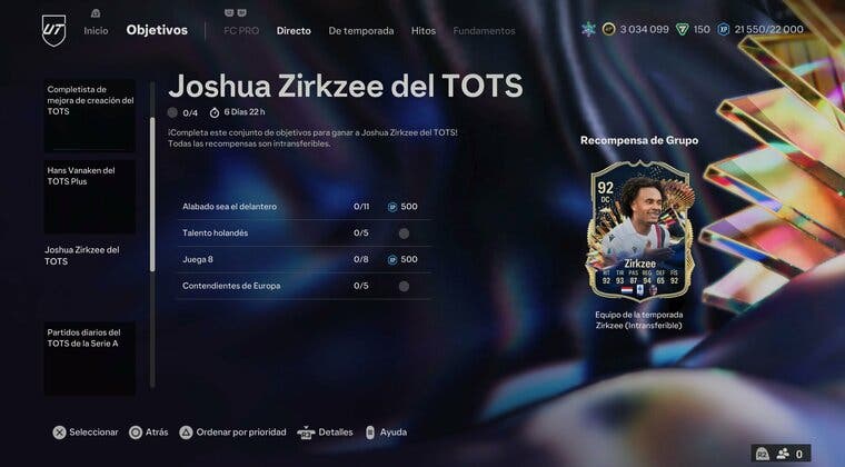 Imagen de EA Sports FC 24: ¿Gran rival para Sorloth? Así es Zirkzee TOTS gratuito