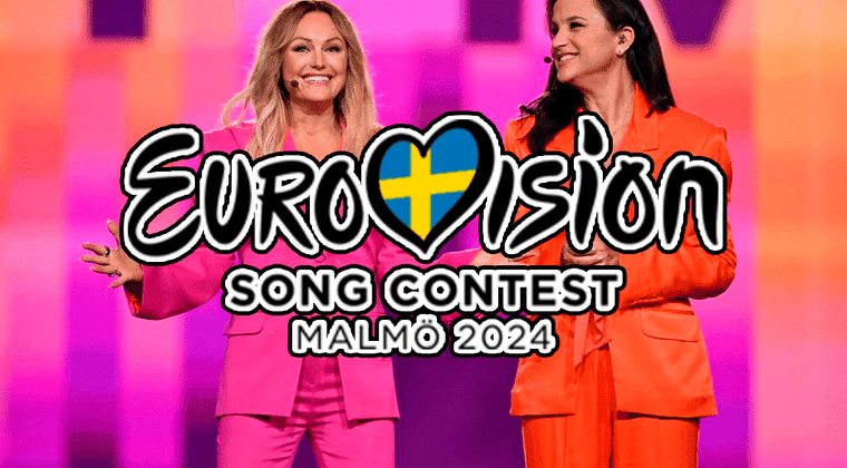 Imagen de ¿Quiénes son las presentadoras de Eurovisión 2024? Conoce a Malin Akerman y Petra Mede