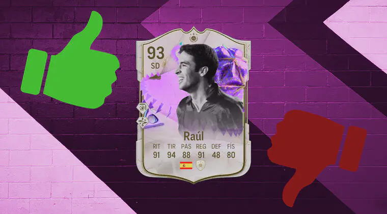 Imagen de EA Sports FC 24: review de Raúl Icono del Aniversario Ultimate. ¿SBC interesante?