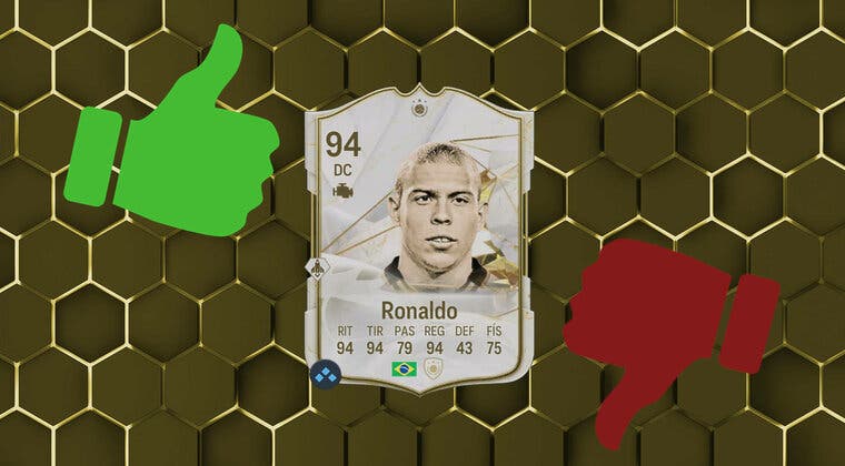 Imagen de EA Sports FC 24: review de Ronaldo Nazario Icono. ¿Tan especial como para hacer su SBC?