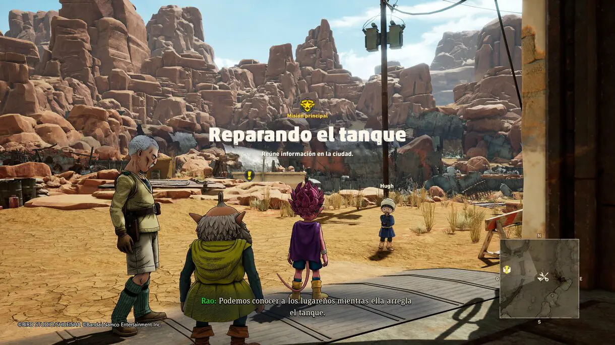Sand Land - guía - Areajugones