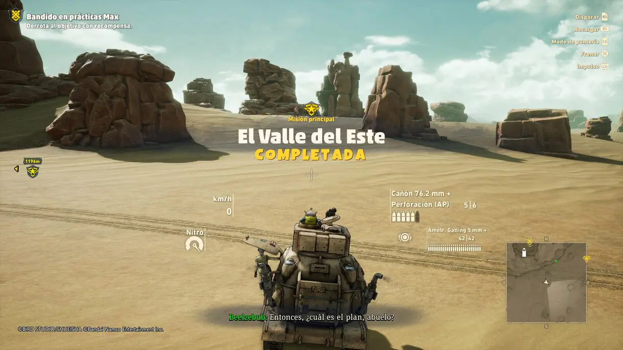 Sand Land - guía - Areajugones