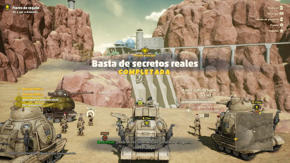 Sand Land - guía - Areajugones