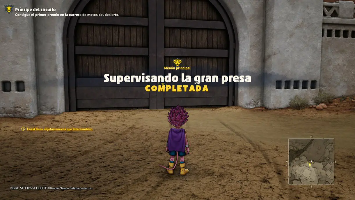 Sand Land - guía - Areajugones