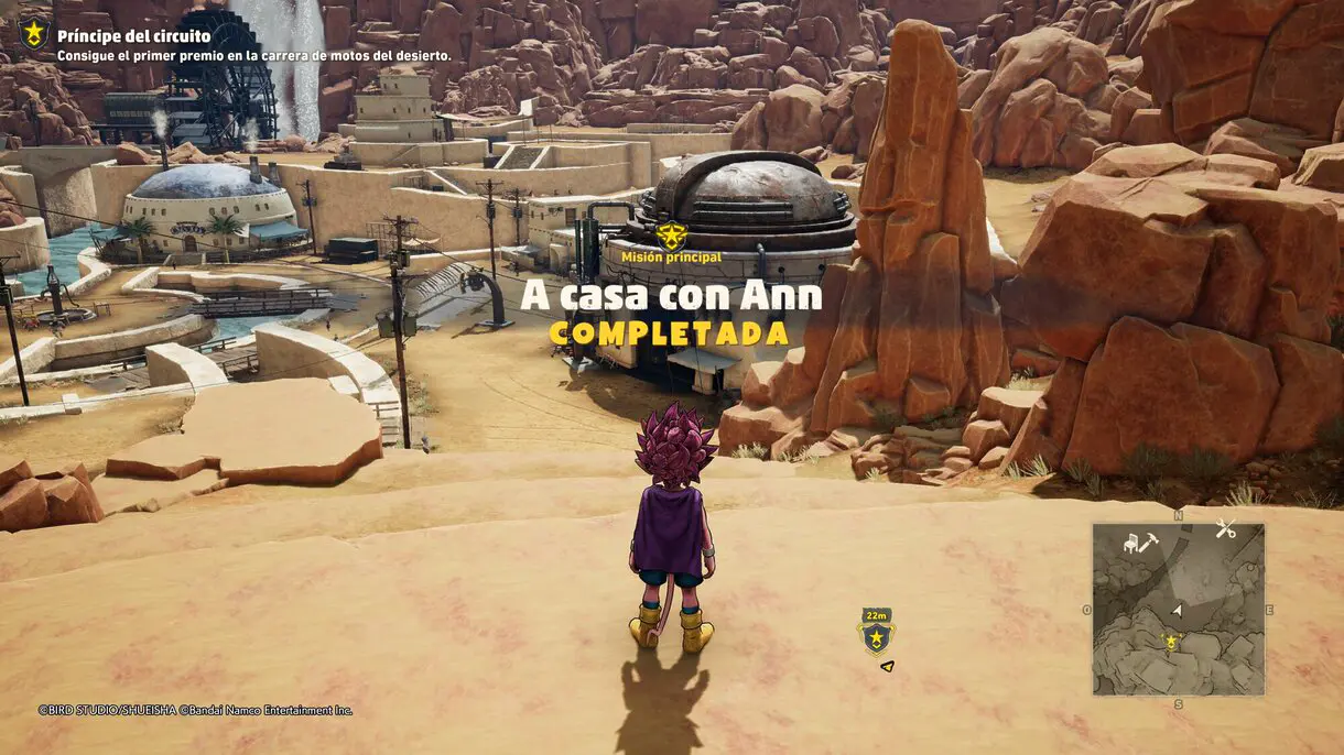 Sand Land - guía - Areajugones