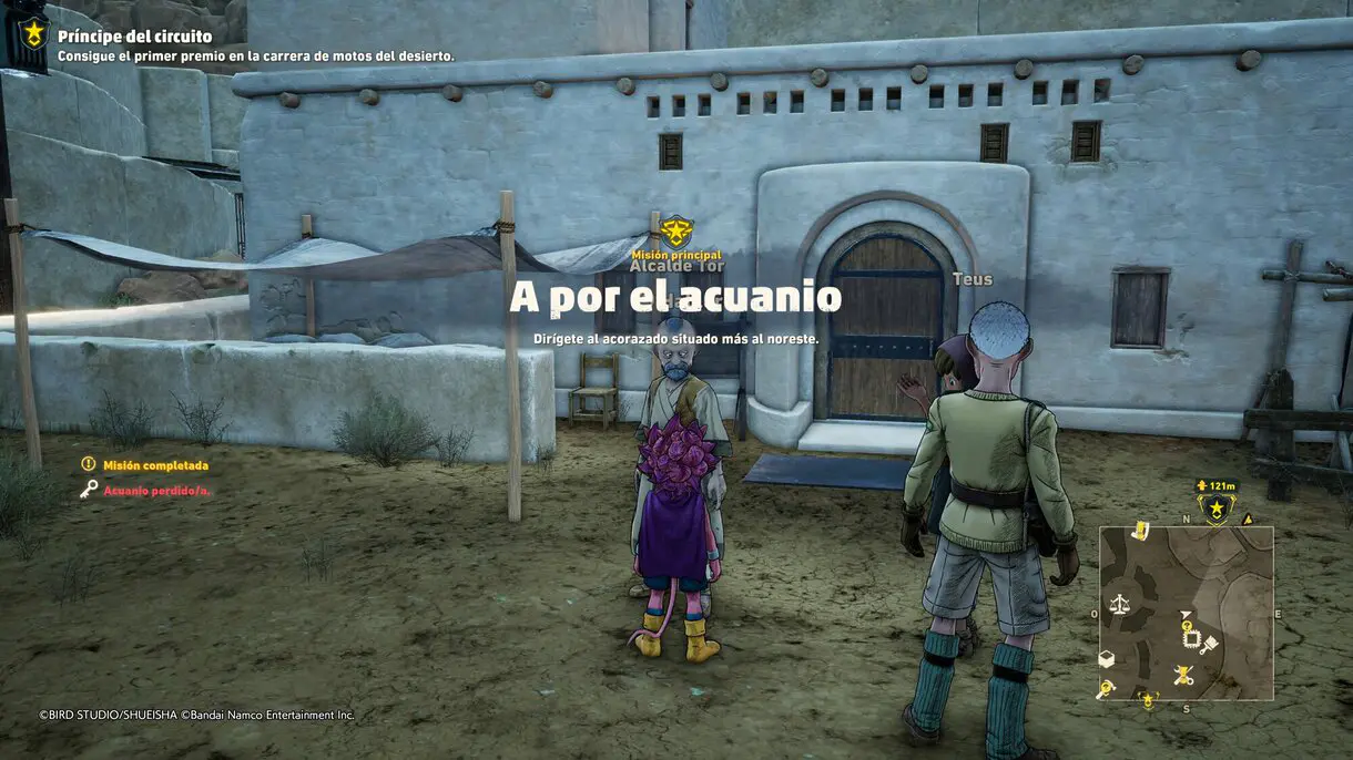 Sand Land - guía - Areajugones