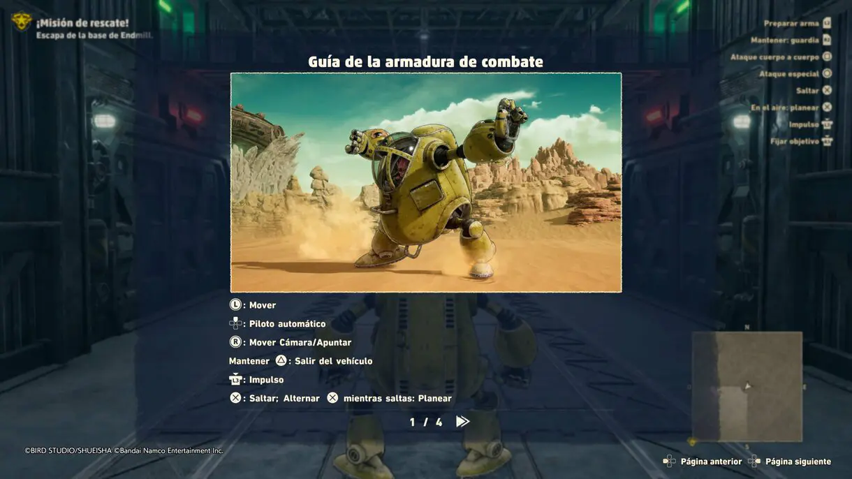 Sand Land - Guía vehículos - Areajugones