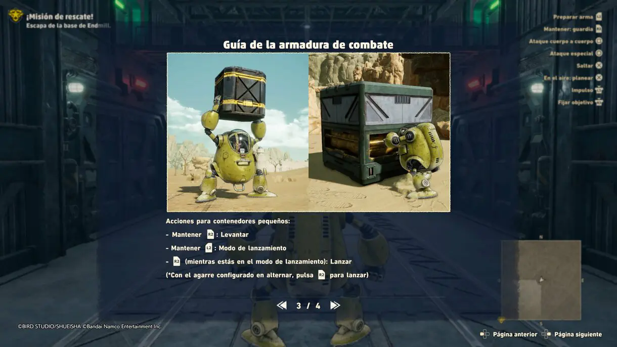 Sand Land - Guía vehículos - Areajugones