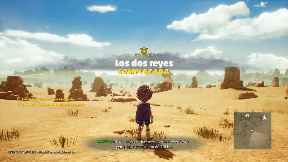 Sand Land - guía - Areajugones