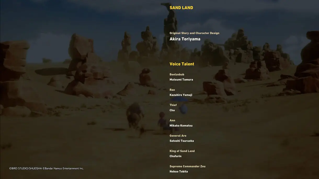 Sand Land - guía - Areajugones