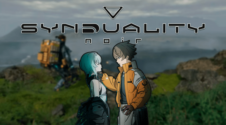 Imagen de 'Synduality Noir', el anime de Disney+ con toques postapocalípticos de 'Death Stranding'