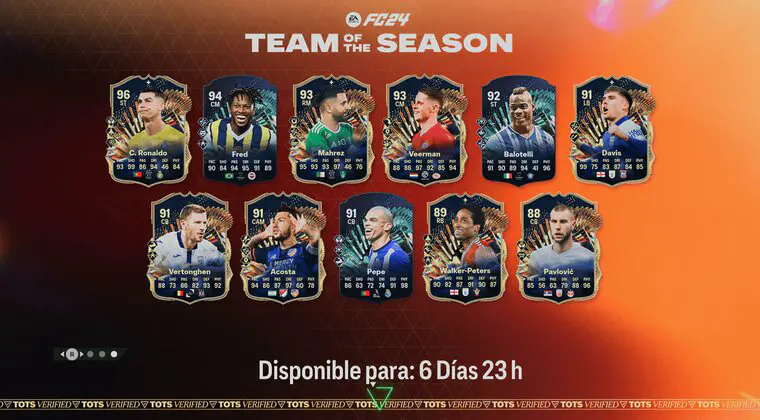 Imagen de EA Sports FC 24: Cristiano Ronaldo lidera la nueva tanda de TOTS con cartas muy llamativas