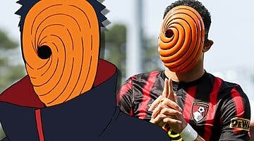 Imagen de Naruto: Un jugador de la Premiere League celebra un gol con la mítica máscara de Tobi