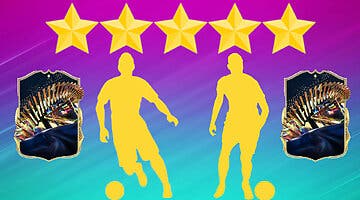 Imagen de EA Sports FC 24: TOTS Plus de nivel con cinco de skills que podemos usar en la banda derecha
